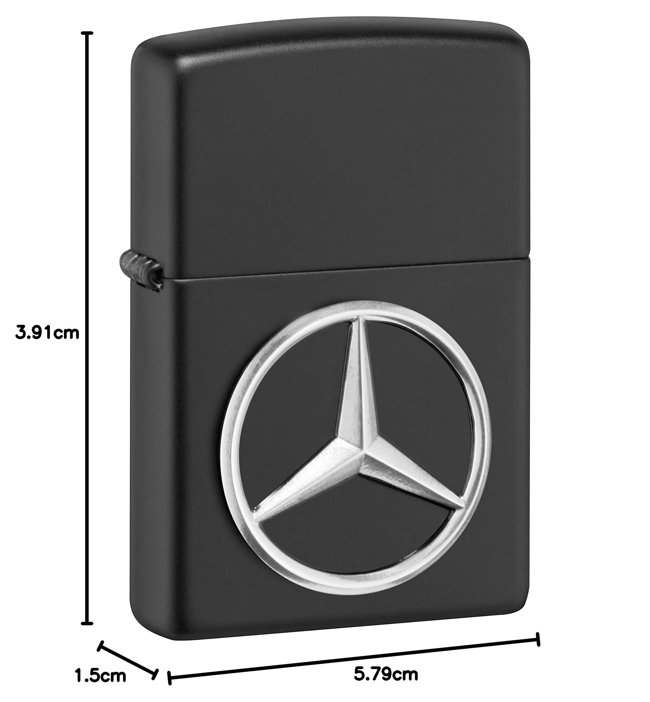 Mercedes-Benz, Zippo lighter black : Amazon.de: Home & Kitchen