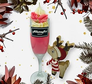 Christmas Candle, Xmas Gift Candle for Her, Mom, Grandma, Soy Candles Handmade, Novelty Candles, Unique Gift Candles, AllumeMoi Candles
