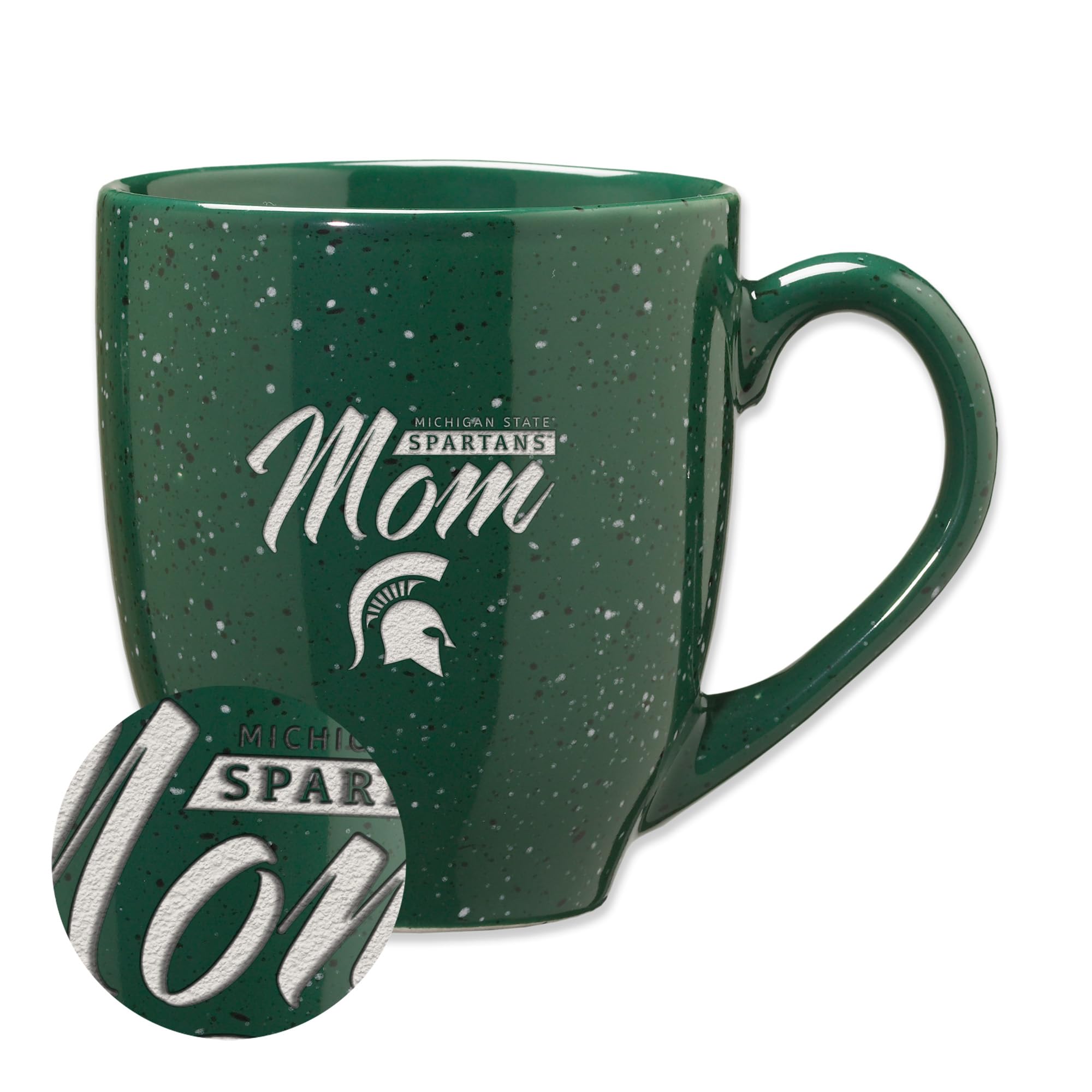Mug Michigan State Spartans maman grande tasse céramique anti décoloration 473ml
