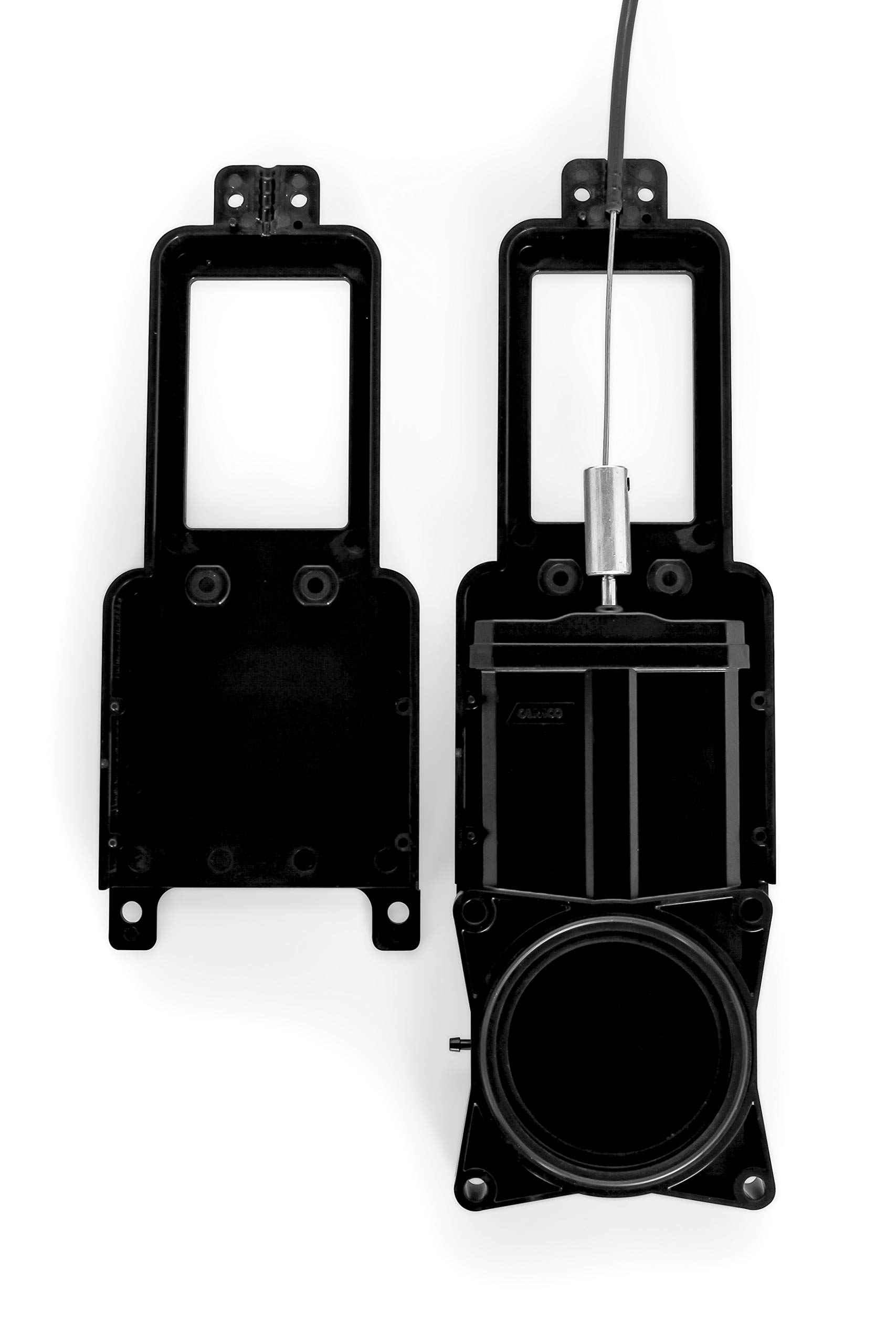 Camco 39519 Waste Valve Kit for RV Sewer Systems - Includes 3" Sewer Valve with Metal Handle and 32" Extension Cord, Installation Hardware Included