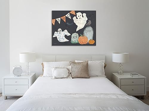Miniatura 2 de Jaxson Rea Courtney Prahl - Lienzo envuelto en galería de Halloween Whimsy III, 40 x 32 pulgadas