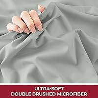 Vista 147 de Mellanni California King Fitted Sheet - Iconic Collection Bedding Sheets with up to 16 inch Deep Pocket - Soft & Cooling - Fade & Stain Resistant