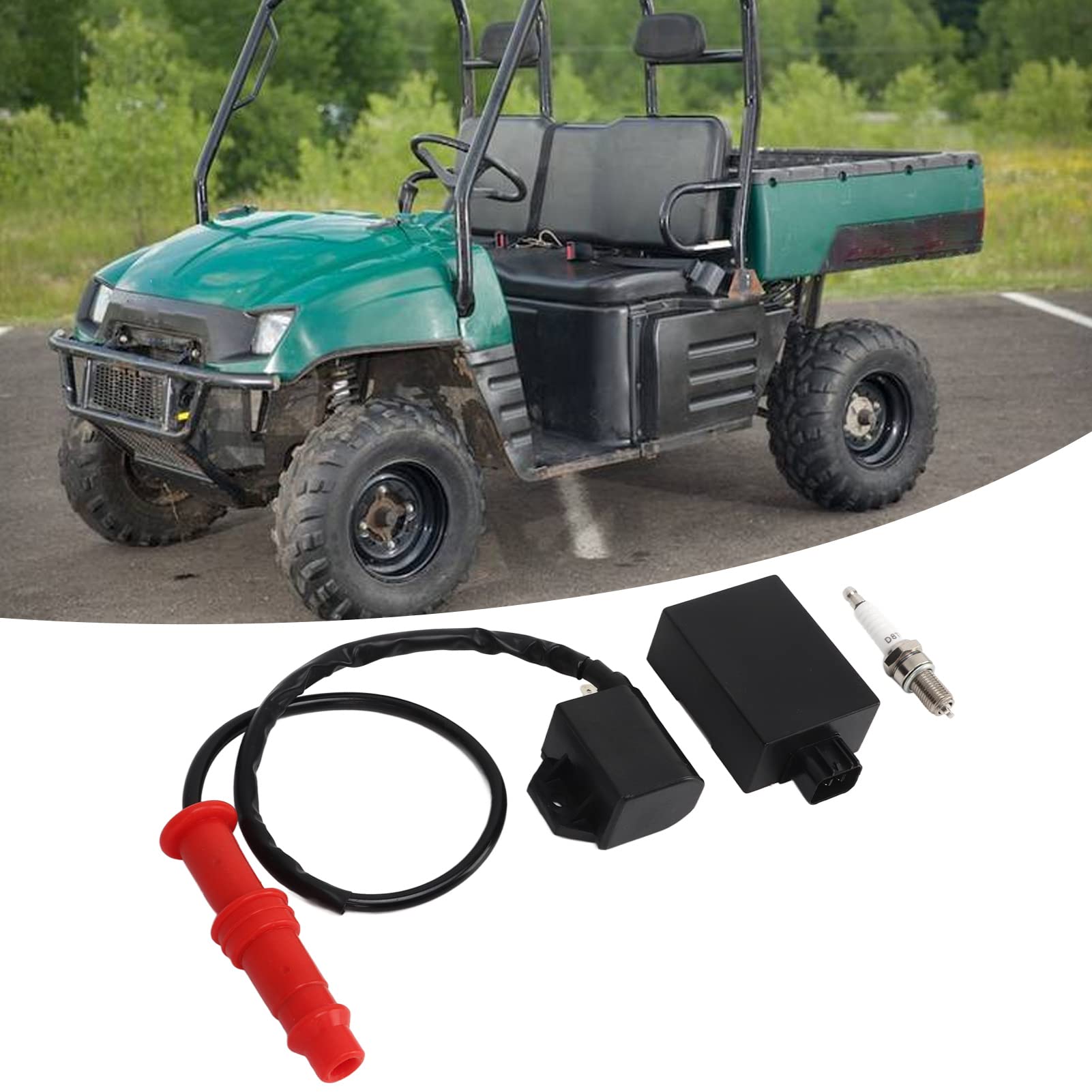 Bobina di Accensione Cdi con Candela 3089238 Sostituzione Per Polaris Side By Side RANGER ATV SPORTSMan
