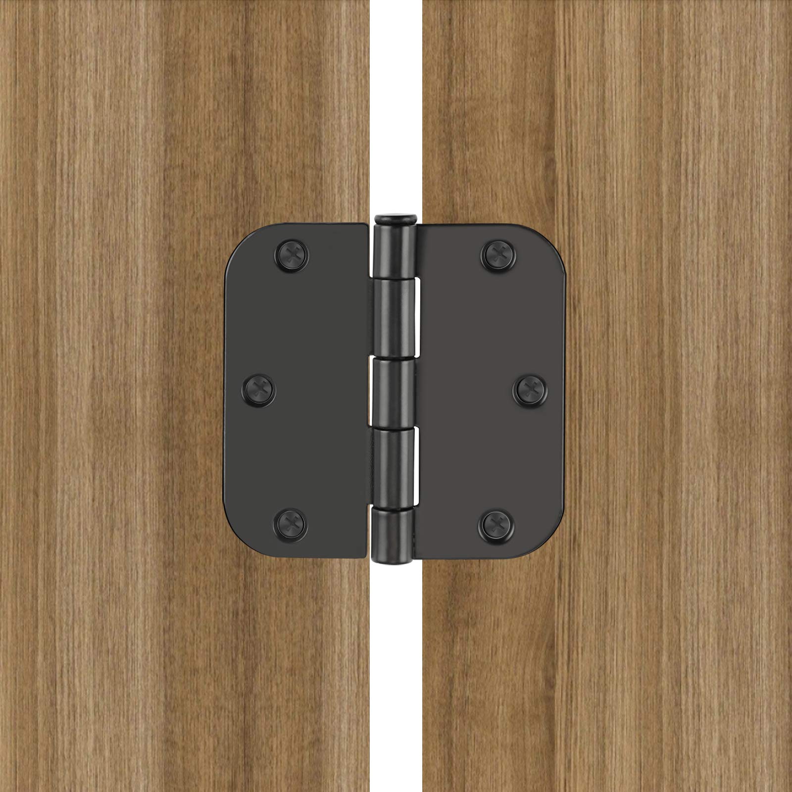 Buy (Removable Pin) 24 Pieces 3.5in Matte Black Door Hinges Lubricant