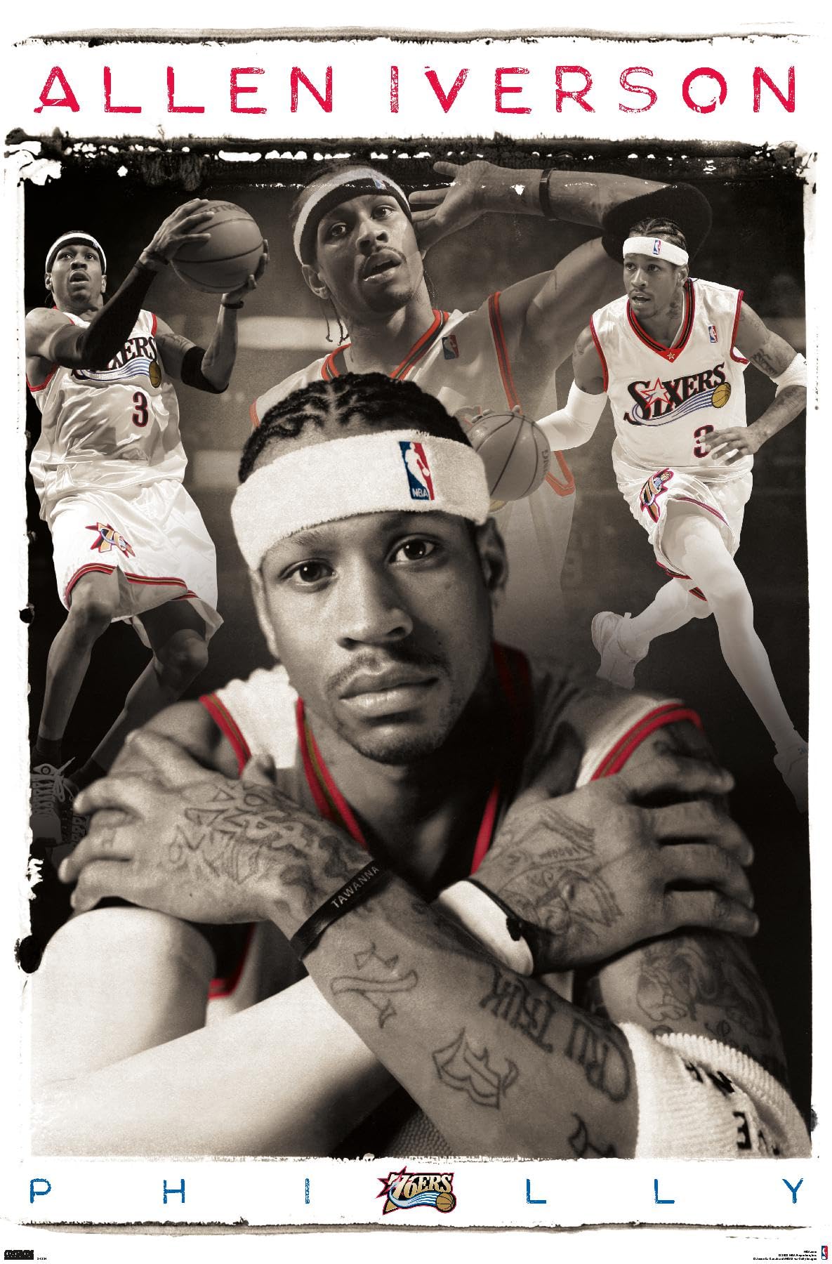 Trends International Allen Iverson - Collage Wall Poster