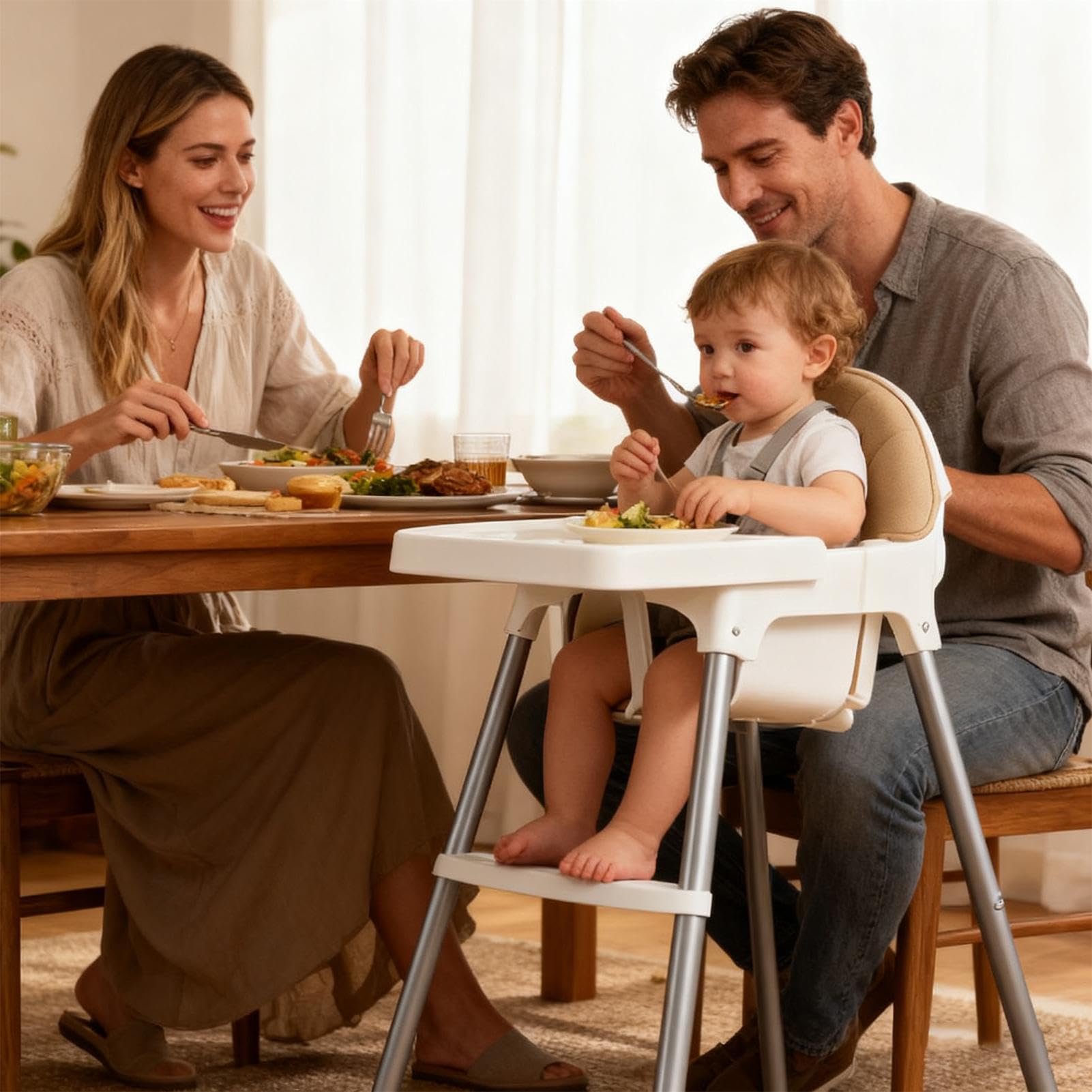 Seggiolone Per Bambini Sedile Confortevole E Regolabile | Seggiolino Alzabimbo Per Alimentazione Per Bambini E Bambine Cucina Sala Da Pranzo Ristorante Pasto Familiare Asilo E