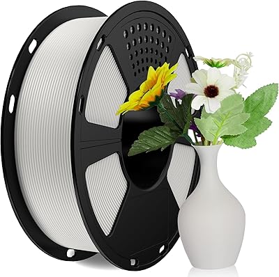 24 – GIANTARM PLA Filament,Matte Stone Grey 3D Printer Filament 1.75mm, Matte PLA 1KG Spool(2.2lb),Dimensional Accuracy +/- 0.02 mm,3D Filament f…