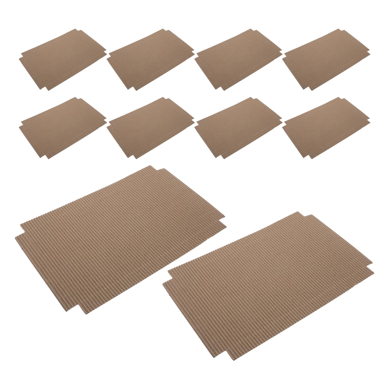 Kisangel Rivestimento Ondulato per Terrario Rettili 100 Pezzi 12,8x8 Carta Assorbente per Fondo Gabbia Lucertole Serpenti Tartarughe Substrato Facile Manutenzione