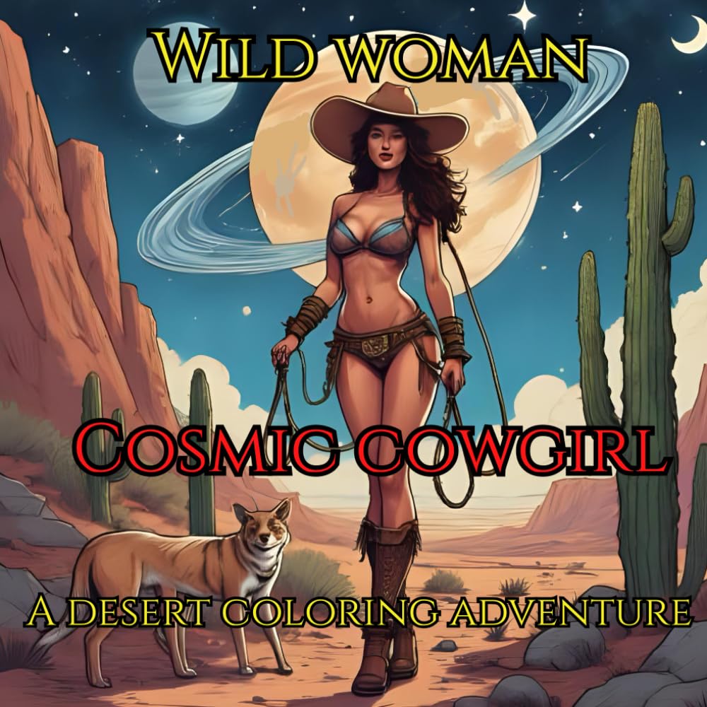 Wild Woman Cosmic Cowgirl: A Desert Coloring Adventure (Wild Woman Creative Studio)
