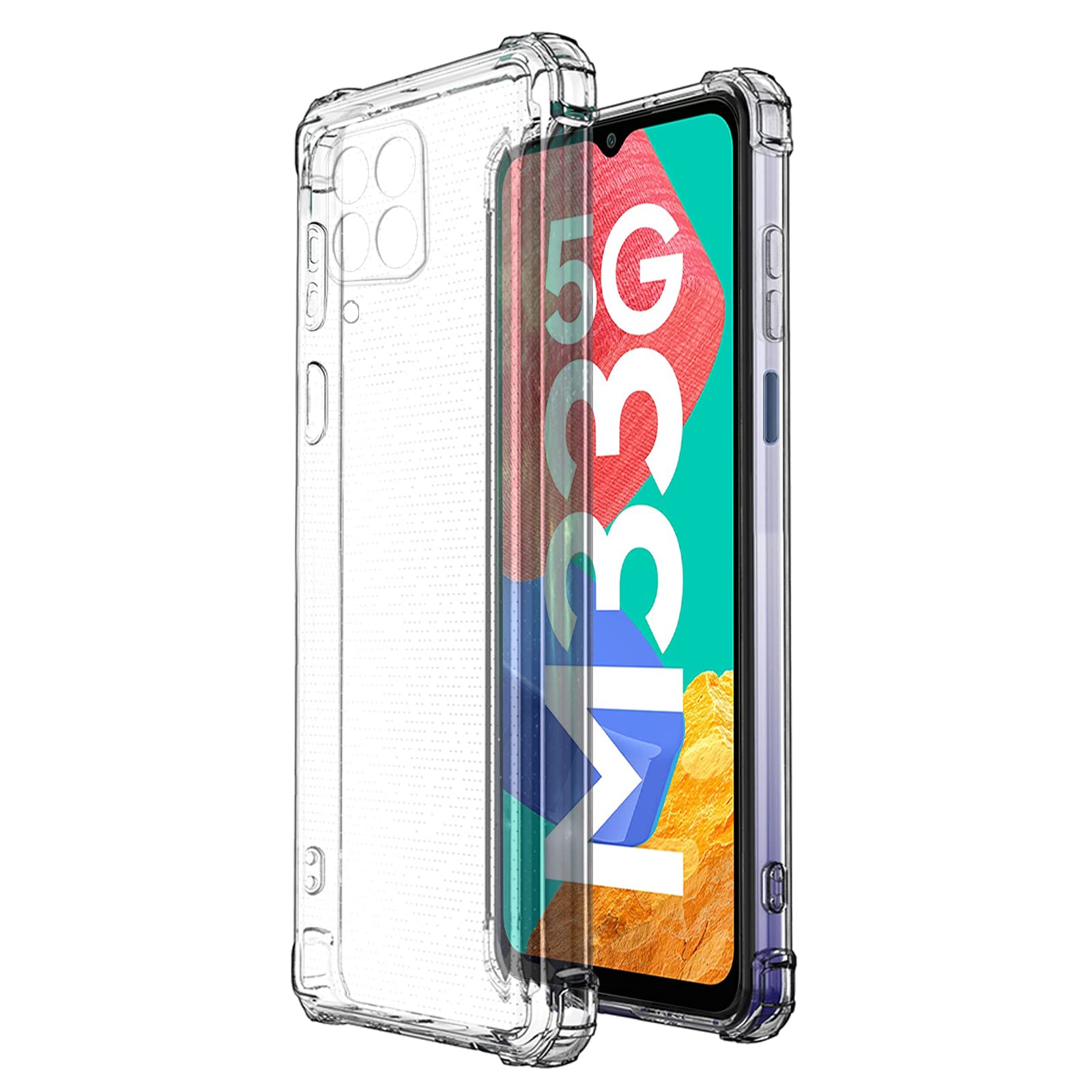 Amazon Brand- Solimo Back Cover for iQOO Z3 (5G) Samsung Galaxy M33 (5G)(Silicone | Clear) (B0B17GKWN3) Amazon Price History, Amazon Price Tracker