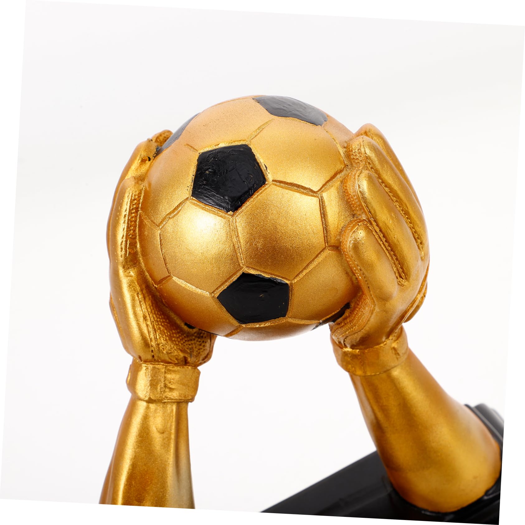 Fußball-trophäe Für Torhüter Goldene Auszeichnung Für Herausragende Leistungen Im Sport Robuste Resin-Konstruktion Für Wettbewerbe Und Turniere Ausgefallenes Design Mit