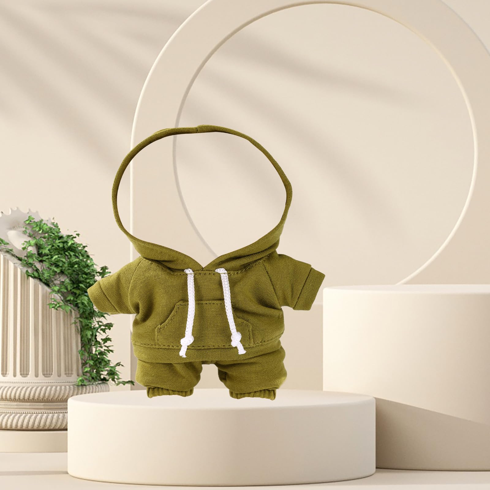 Ensemble De Vêtements De Poupée : Sweat À Capuche Et Pantalon Tendance