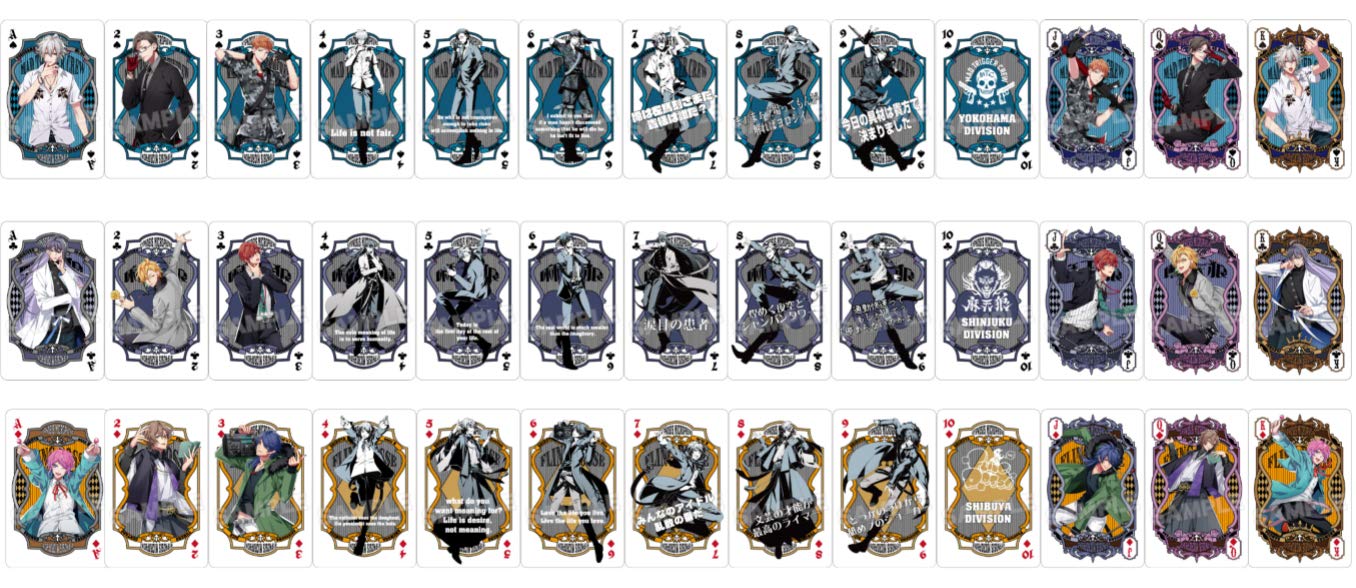 60個セット★まとめ売り★ヒプノシスマイク PLAYING CARDS トランプ 60個セット☆まとめ売り☆ヒプノシスマイク PLAYING CARDS トランプ