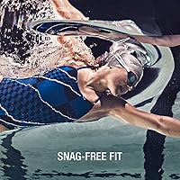 Vista 4 de Speedo Gorro de natación de pelo largo de silicona