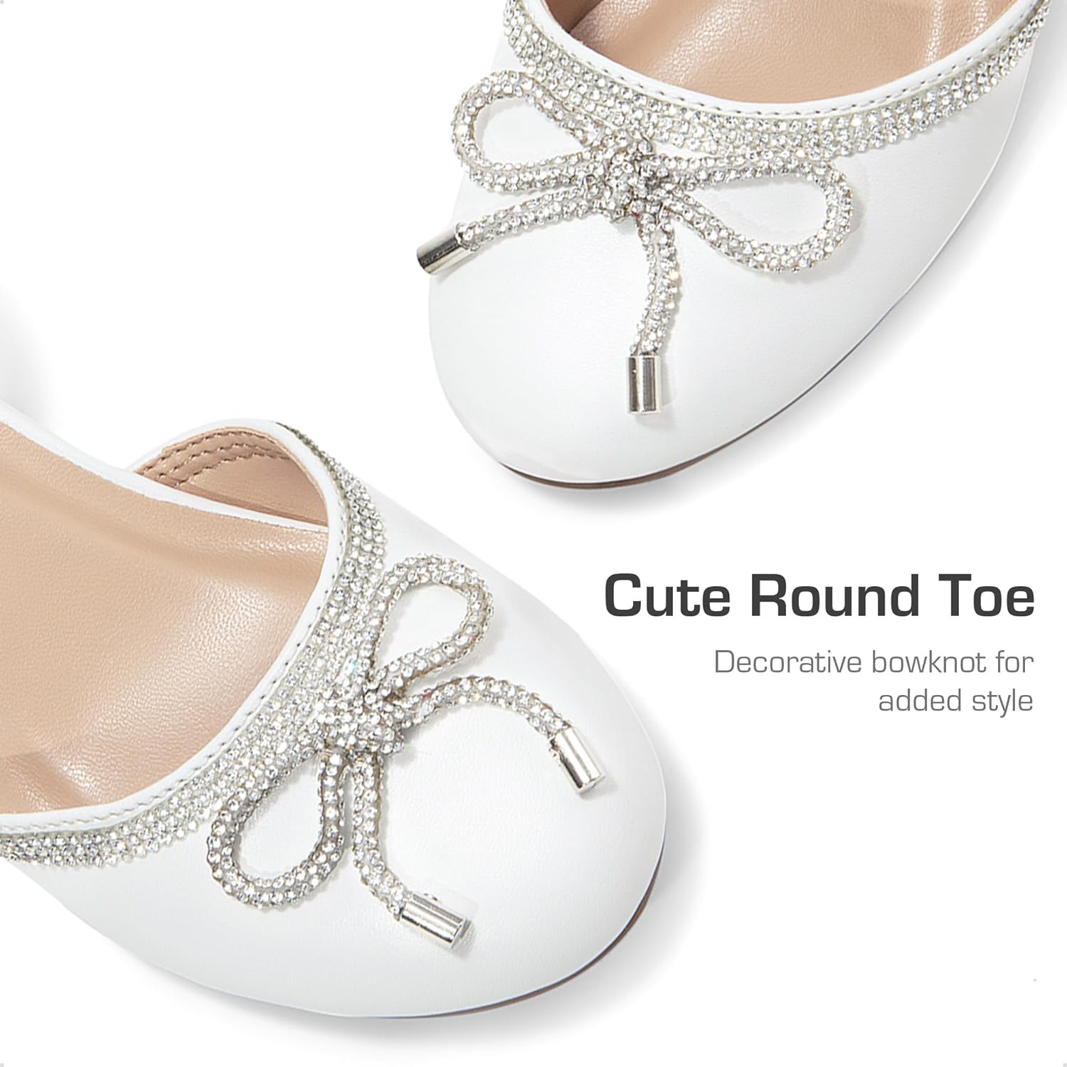 DREAM PAIRS Girls Dress Shoes Closed Toe Low Heels Ankle Strap Pumps for Toddler Little Big Kid Flower Party Wedding Princess - Image 4