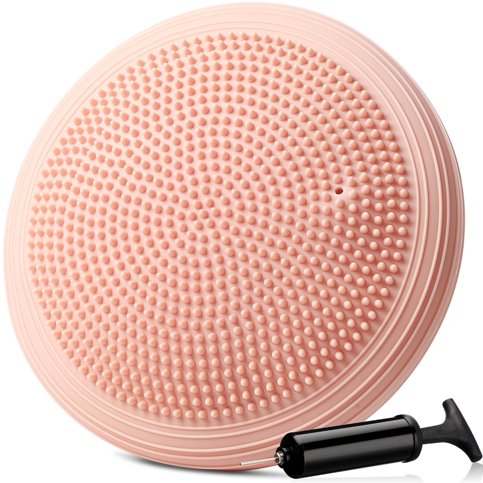Libima Inflated Wobble Cushion Wiggle Seat for Sensory Kids Flexible Seating for Classroom Elementary Sensory Seat Balance Disc with Pump for Kids Adults Office School Home