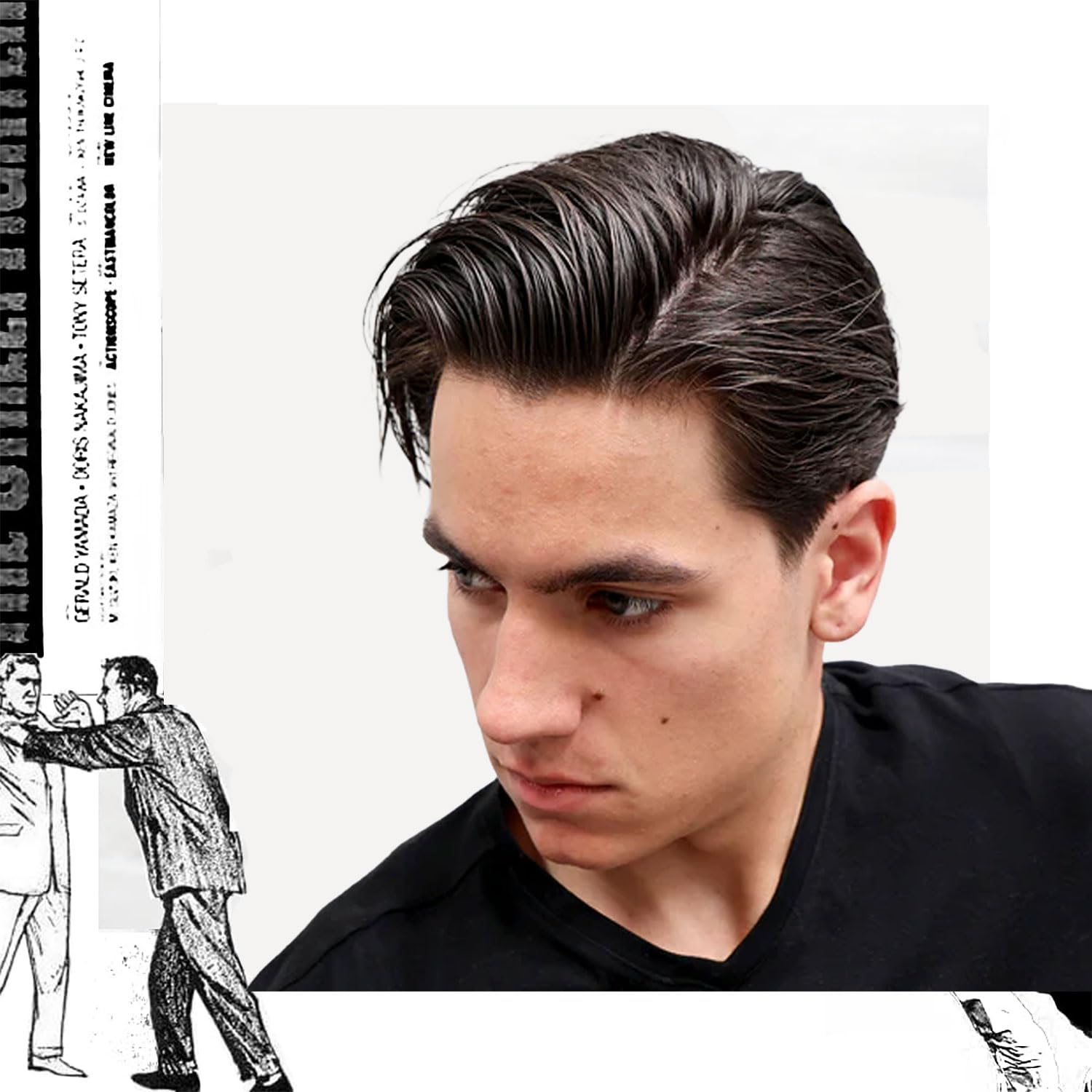 Uppercut Deluxe Pomata Deluxe, Pomata Professionale a Base d'Acqua per Creare Look Intemporalie Classici, Fissaggio Forte e Alto Splendore, Prodotto per Capelli Uomo 100g