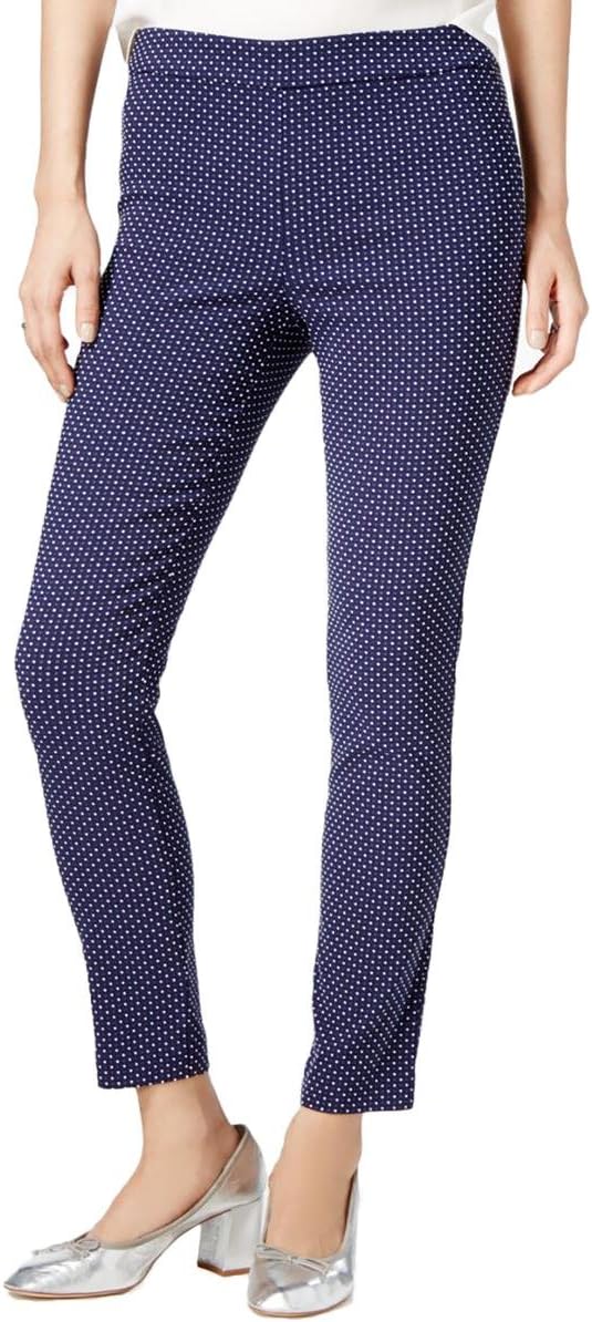 Polka-Dot Pull-On Pants