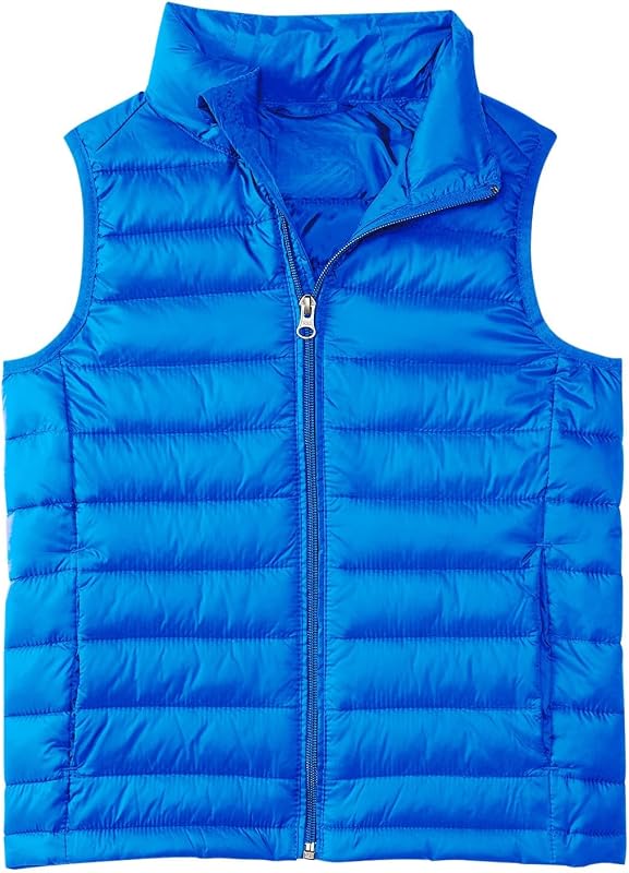 Vest for Boys Girls Summer Lightweight Casual Uniform Jacket Underarm Top Fashion School Gilet Sleeveless Waistcoat Coat