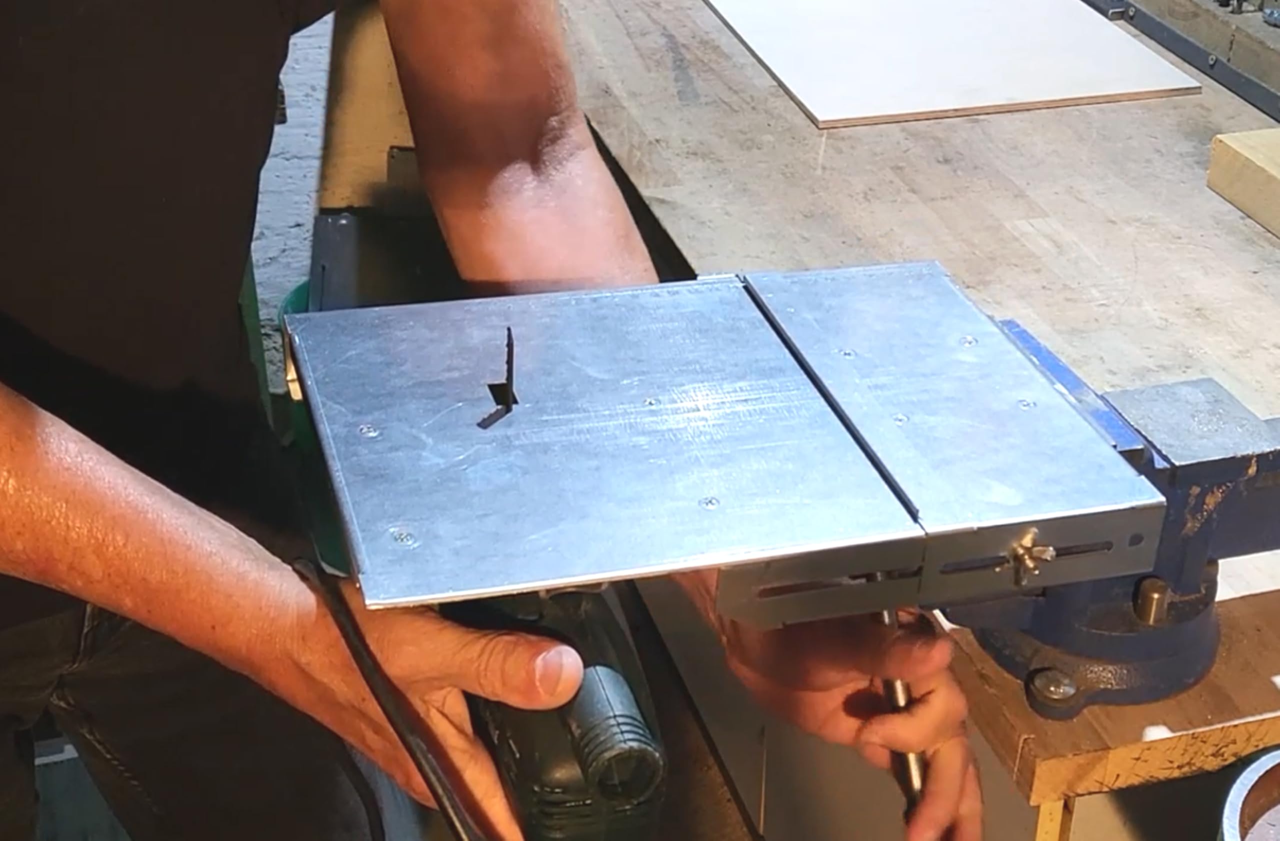 Per tutte le seghe di marca del tavolo seghetto alternativo compatto con supporto per morsa