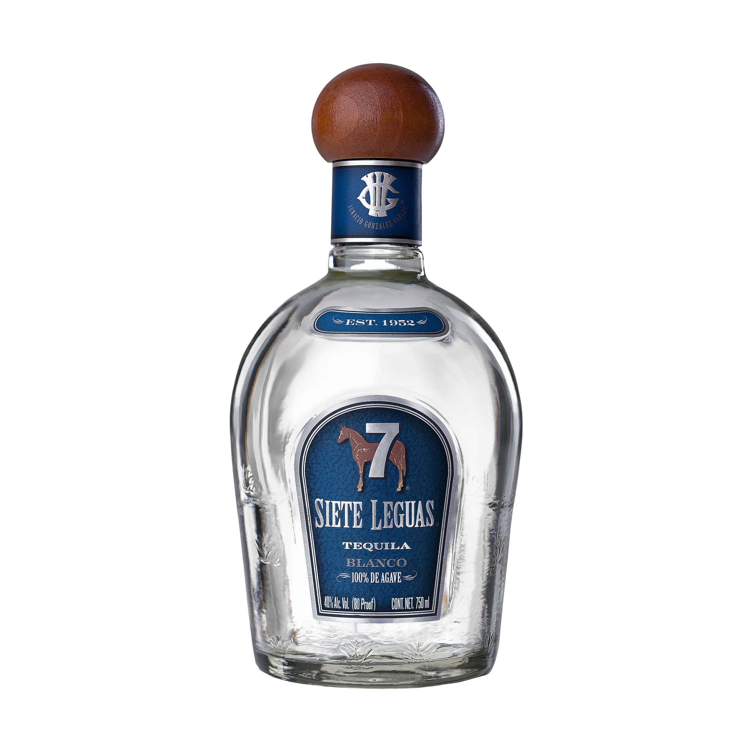 Siete Leguas Blanco Tequila 0,7L (40% Vol.)