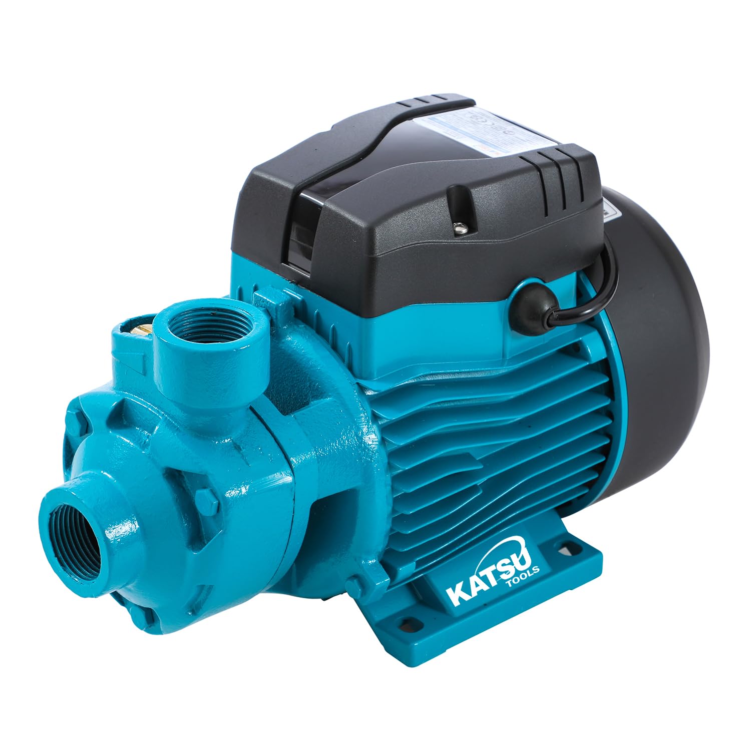 KATSU Elettropompa Periferica 1 HP 220V Pompa per Acqua Periferica Centrifuga Elettrica Industriale Per Acqua Pulita, per Giardini di Casa, Laghetti e Fattorie 151116