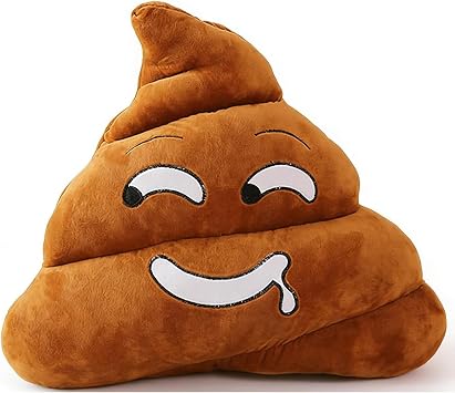 Funny Poop Plush, Poo Toy, Soft Stress Reliever