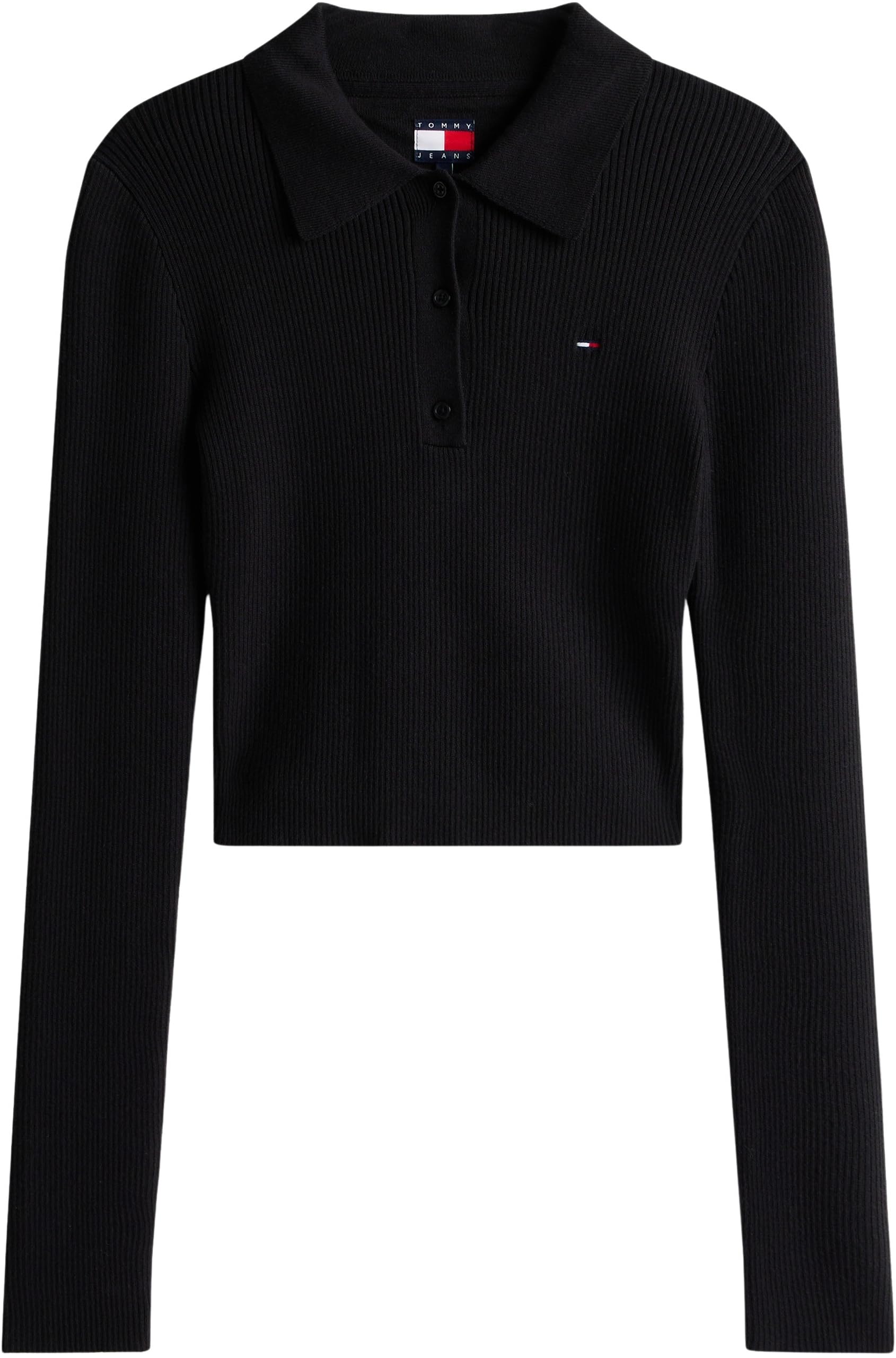 Tommy Jeans Jersey Mujer Essential Polo Cropped