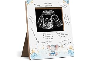 Elephant Baby Shower Guest Book Frame: Capture Precious Memories