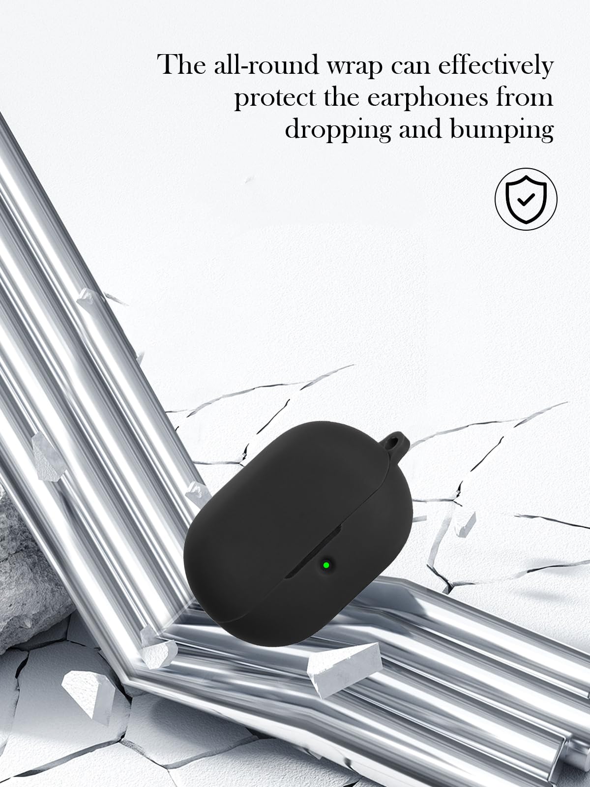 Soundpeats H3 ケースつき Amazon.com: Case for SoundPEATS H3 True Wireless Earbuds,Soft