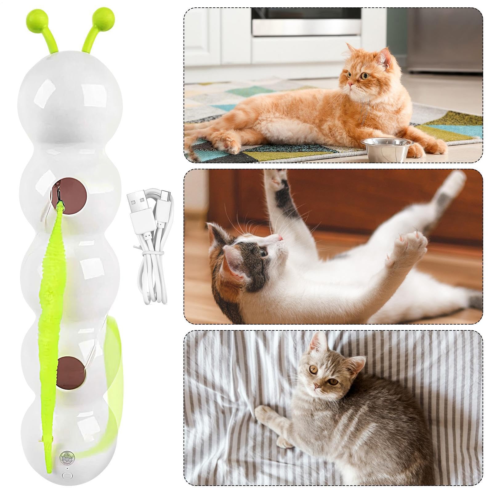 Jouet pour Chat - Jouet Intelligent pour Chat - avec Design de