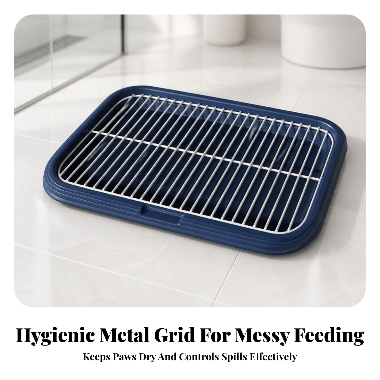 Plateau Toilette avec Grille, Color to 1