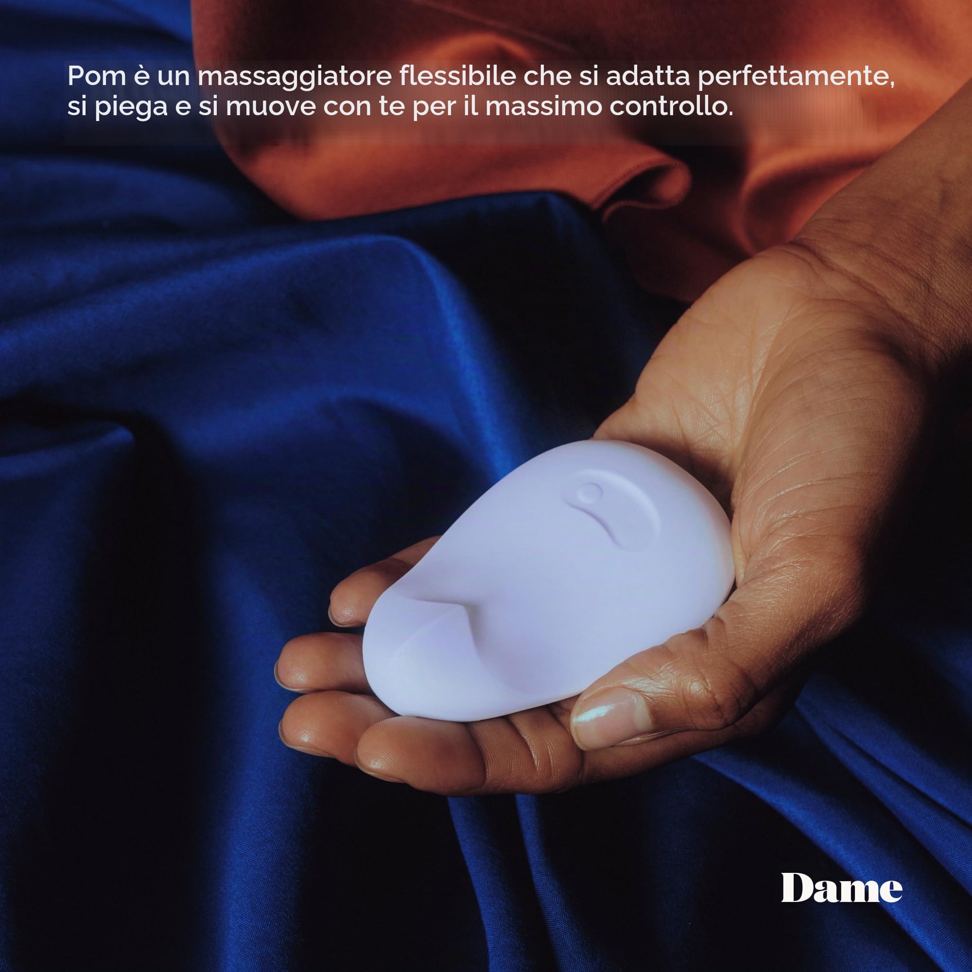 Dame Products - Pom Flexible Vibrator Ice