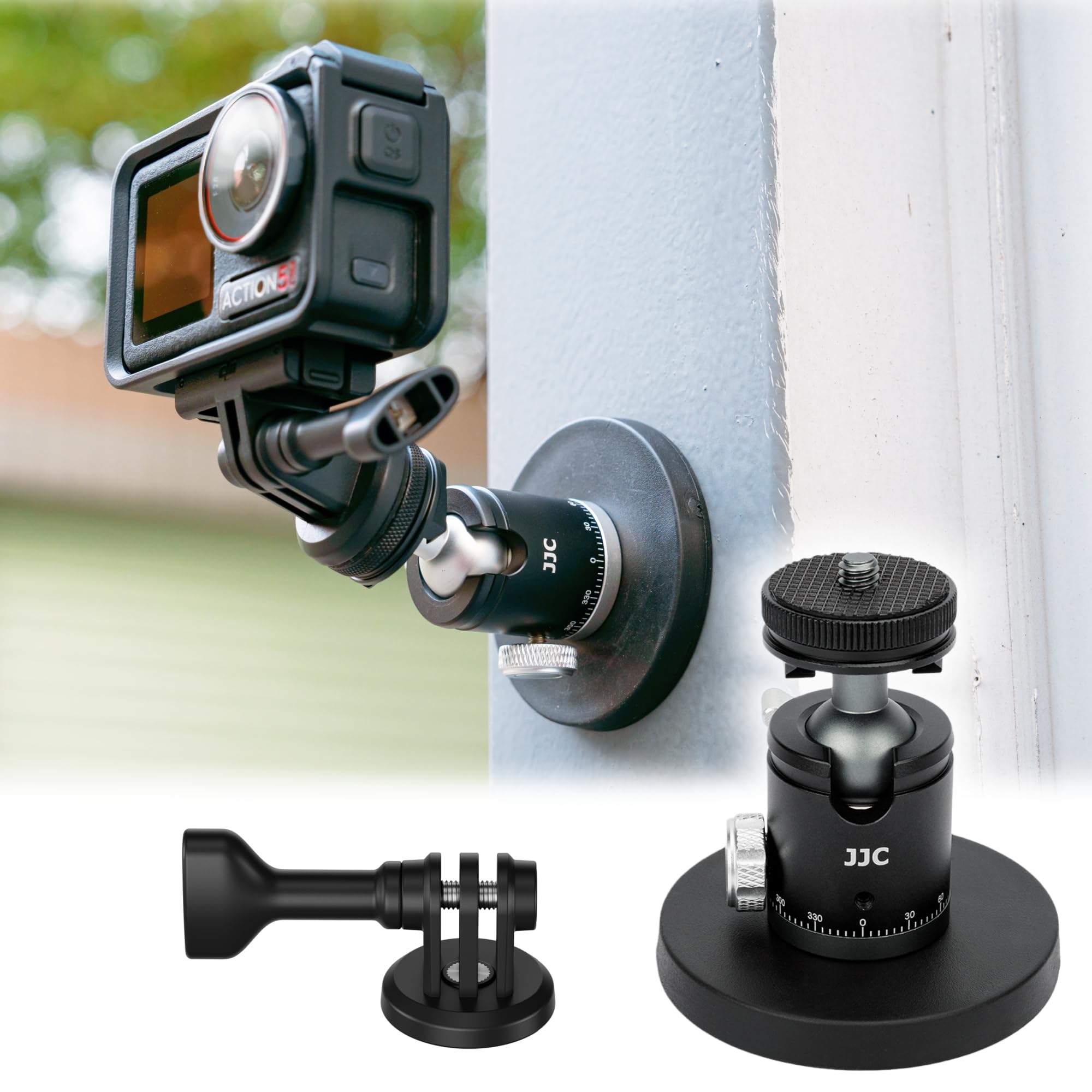 Amazon.com : JJC Metal Magnetic Camera Mount with Ball Head, 1/4