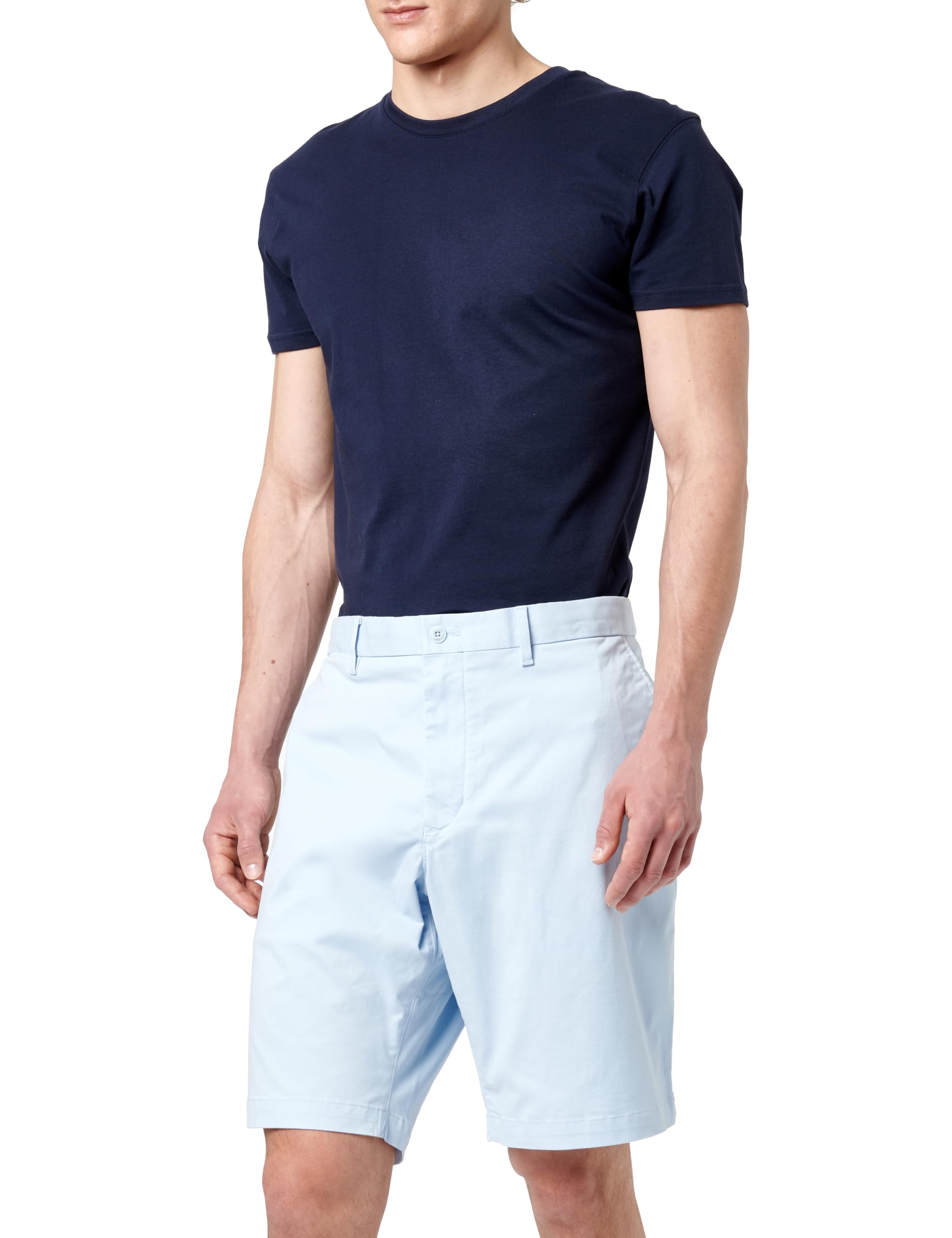 Tommy Hilfiger Men's Harlem Short 1985 MW0MW23568 Chino Shorts, Blue, 40W