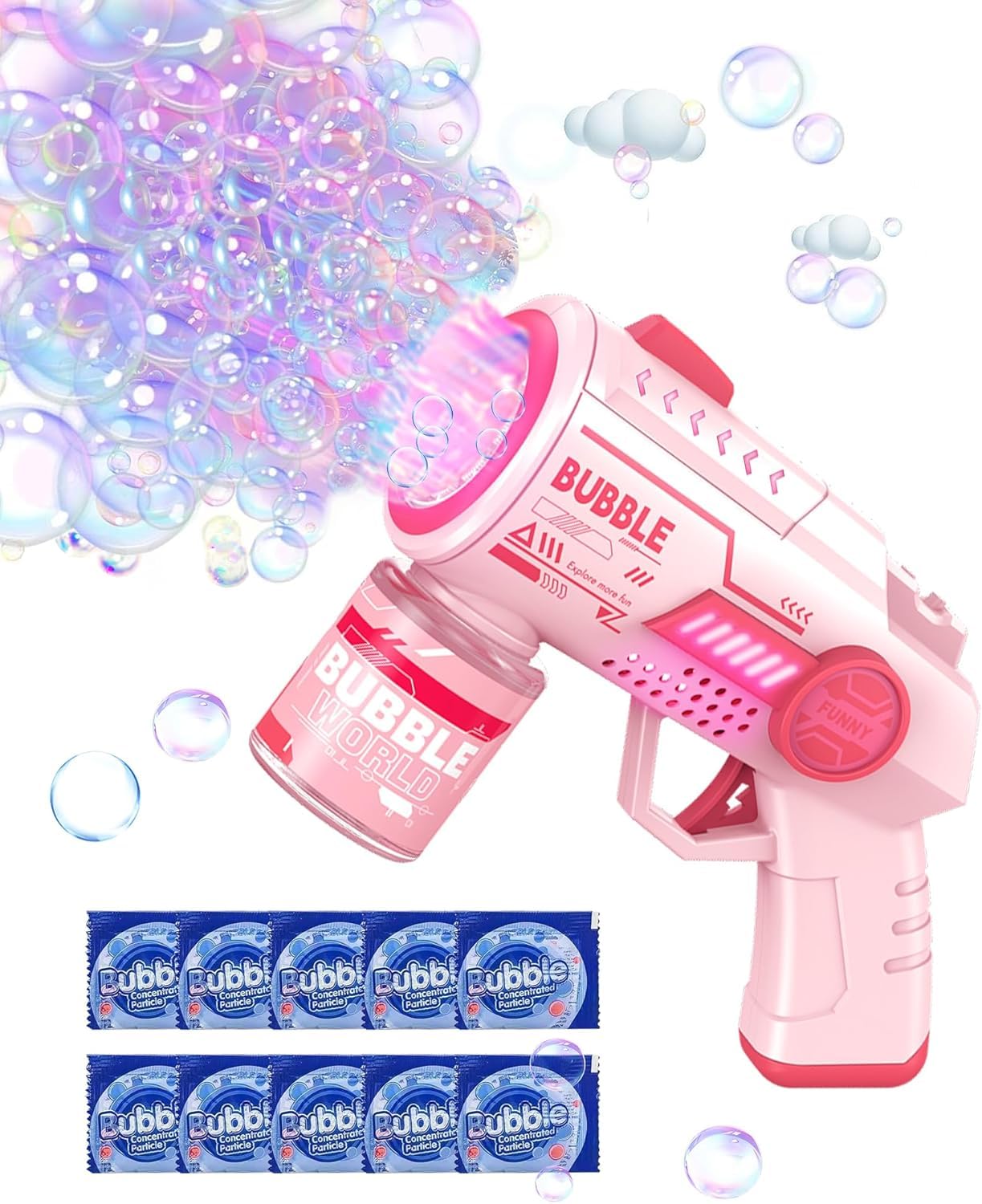 Pistola de agua eléctrica, pistola de agua automática completa 2