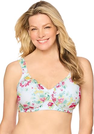 Comfort Choice Cotton Wireless Lightly Padded T-Shirt Bra