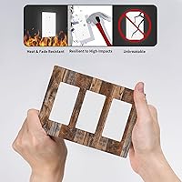 Vista 137 de Vista de ventana, isla tropical, playa, palmeras, cielo soleado, cubierta de interruptor de luz de palanca individual, placa decorativa de pared