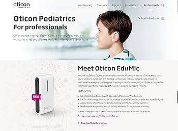 Amazon.com: Oticon EduMic Streamer Wireless Remote