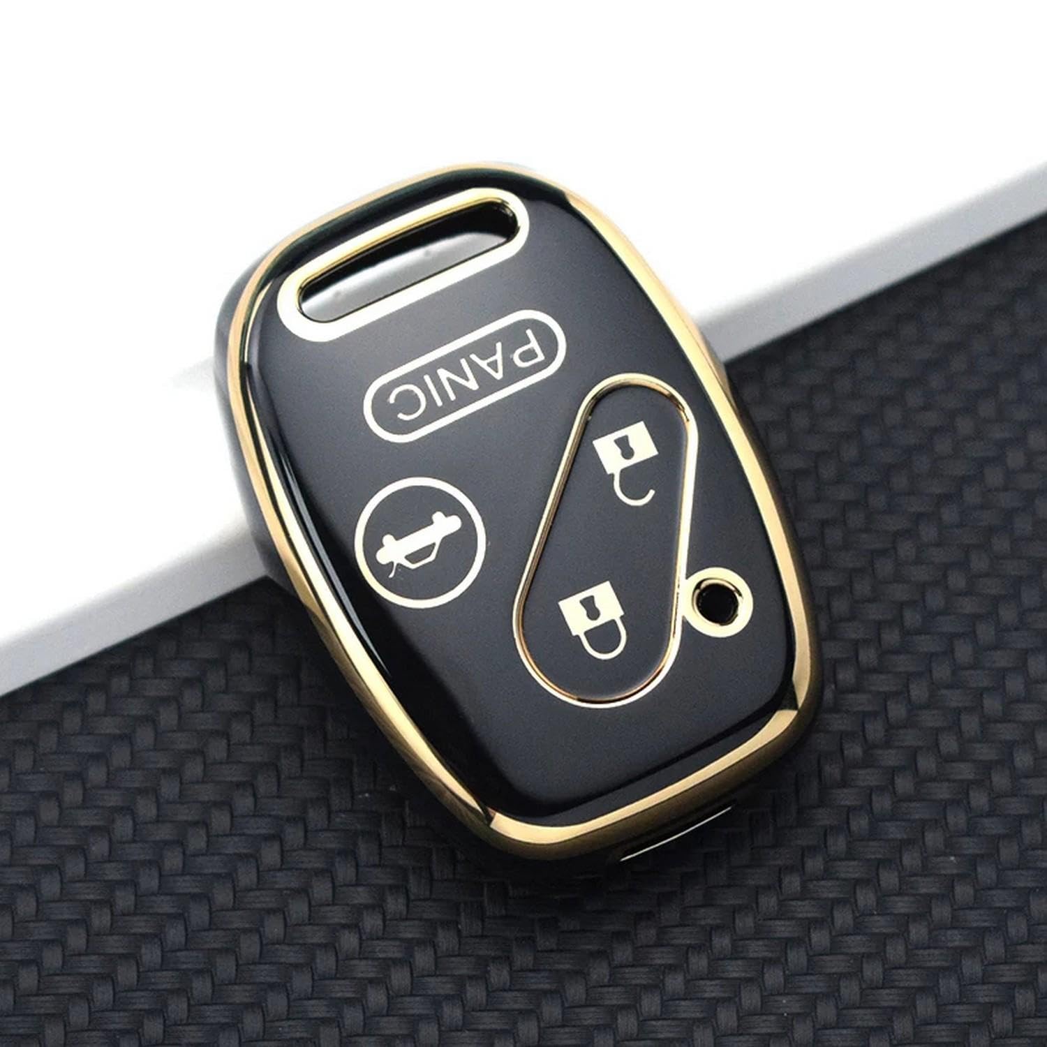 Coque de protection en TPU souple pour clé Honda Civic et CRV à boutons