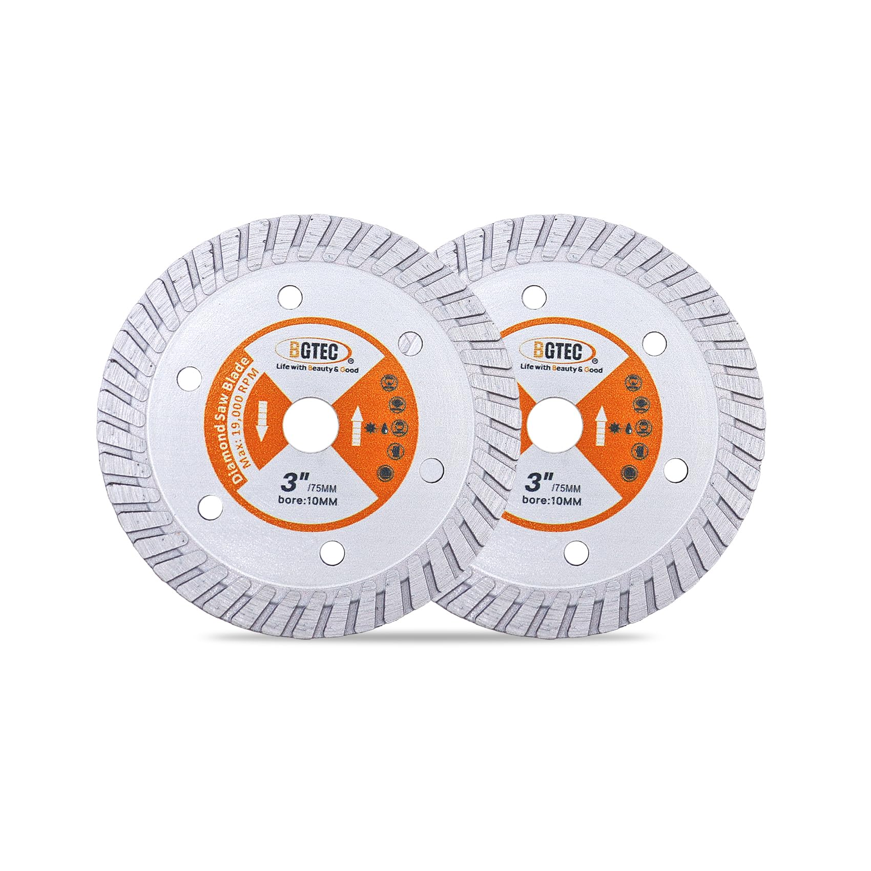 BGTEC Metal & Wood Cutting Wheels - 4 Blades -20 BGTEC Metal & Wood Cutting Wheels - 4 Blades -20
