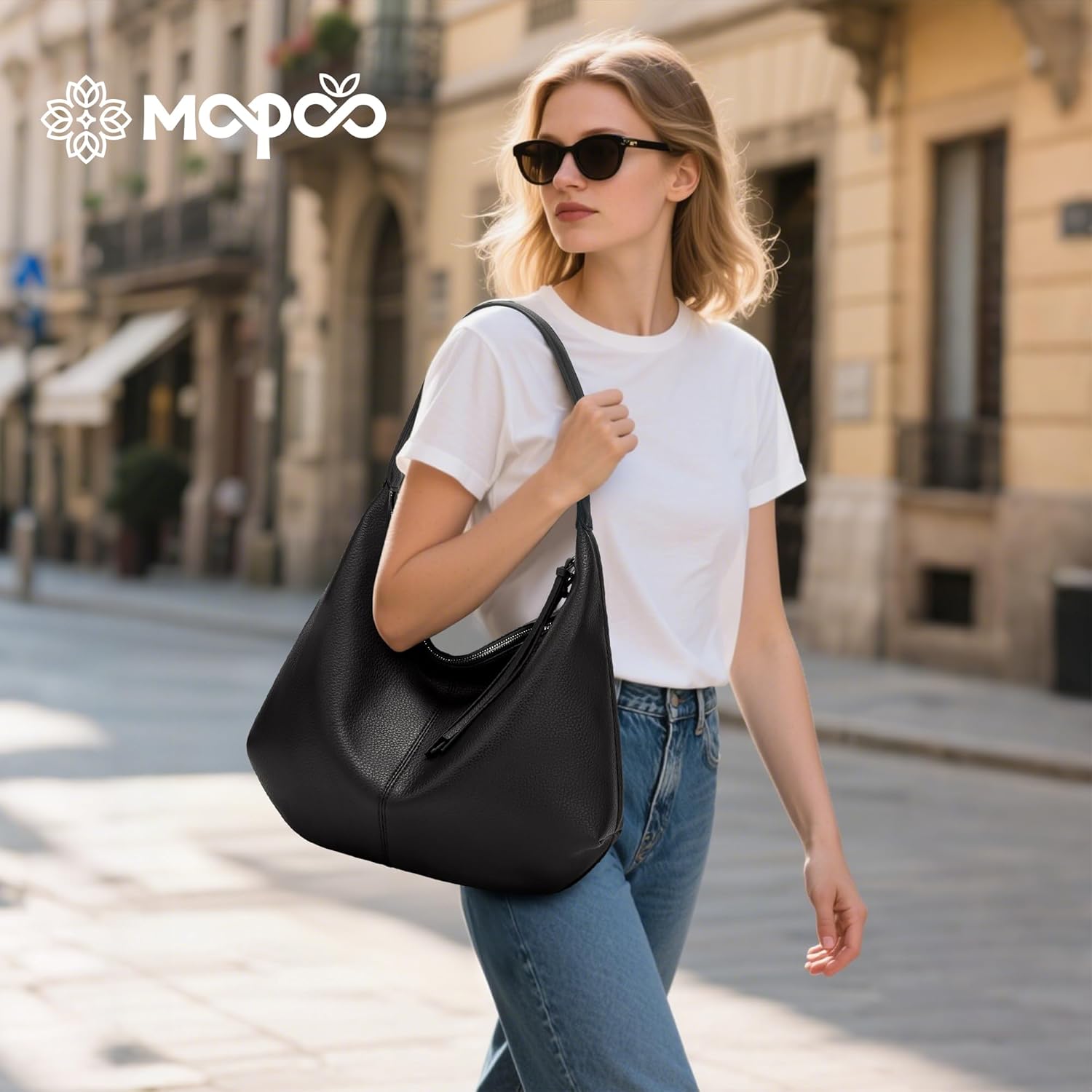 Tote Bag for Women Slouchy Hobo Bags Soft Shoulder Bucket bags Ladies Purses and Handbags Large Top Handle Satchel - Image 2