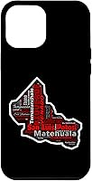 Vista 10 de Funda para iPhone X/XS San Luis Potosí México Mapa Ciudades Y Municipios