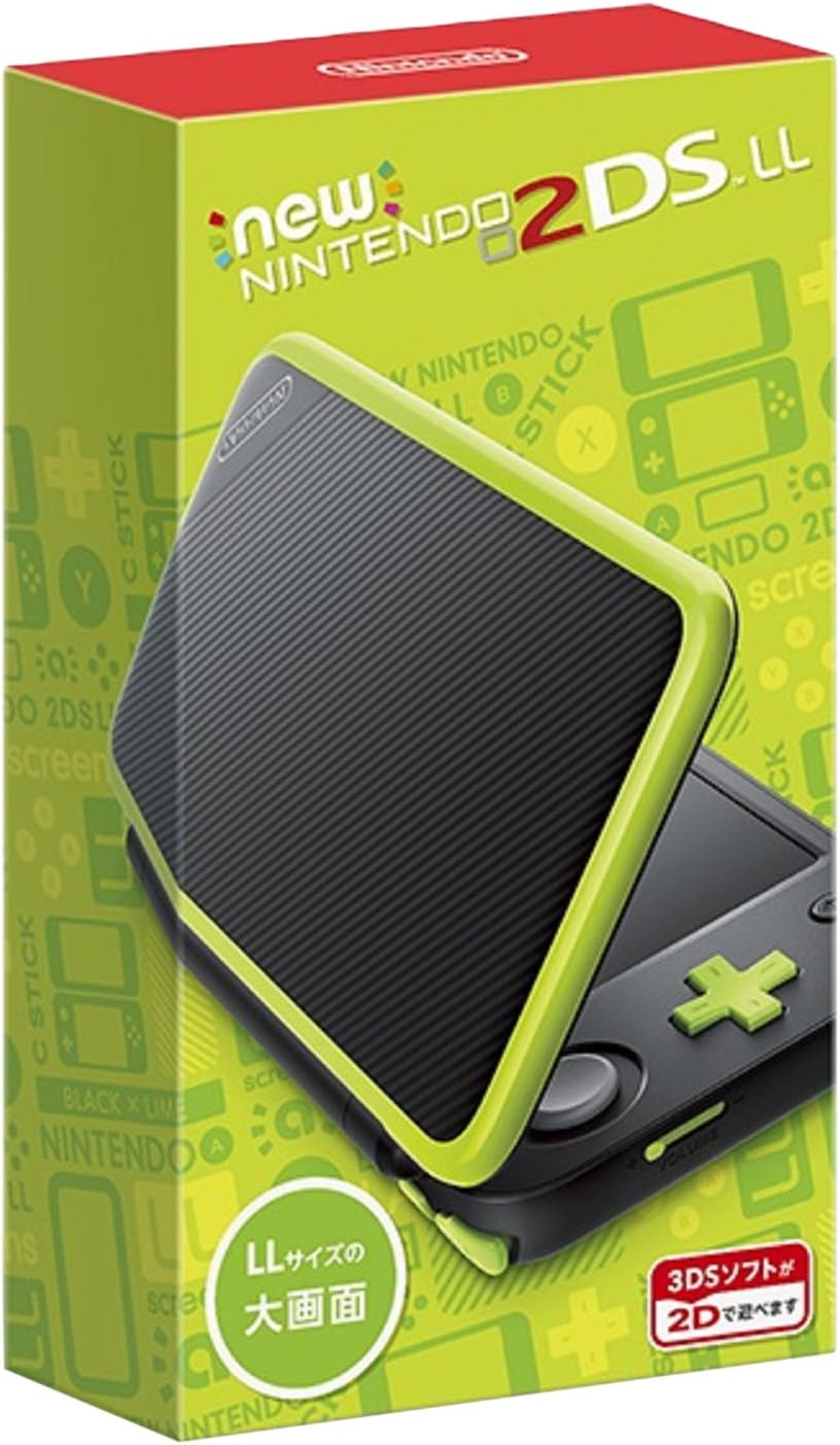 Newニンテンドー2DS LL ブラック×ライム