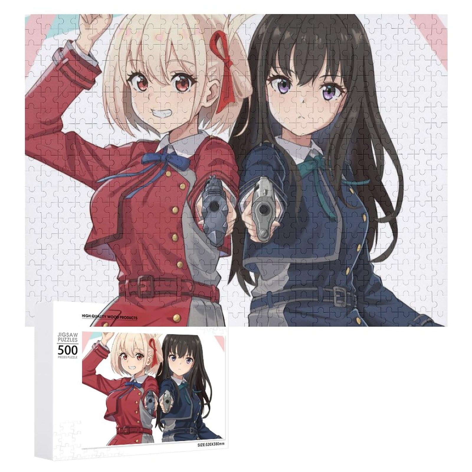 Amazon.co.jp: ジグソーパズル リコリス・リコイル 1000/500/300ピース
