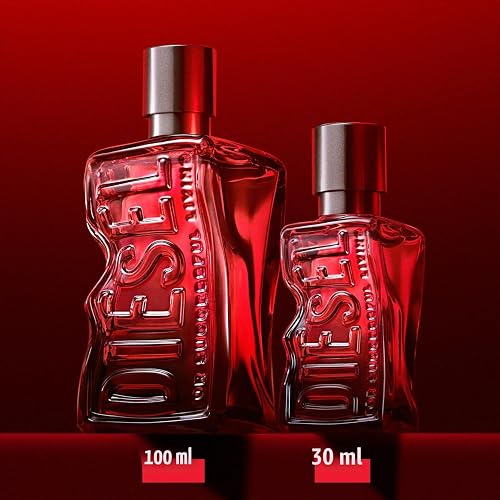 Diesel D Red Parfum Homme Fougère Boisée, Fraîcheur Intense et Envoûtante - 4