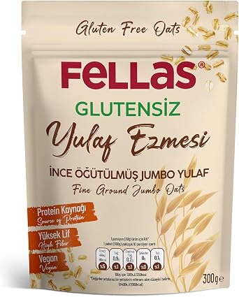 Fellas Gluten Free Oatmeal 300 gr