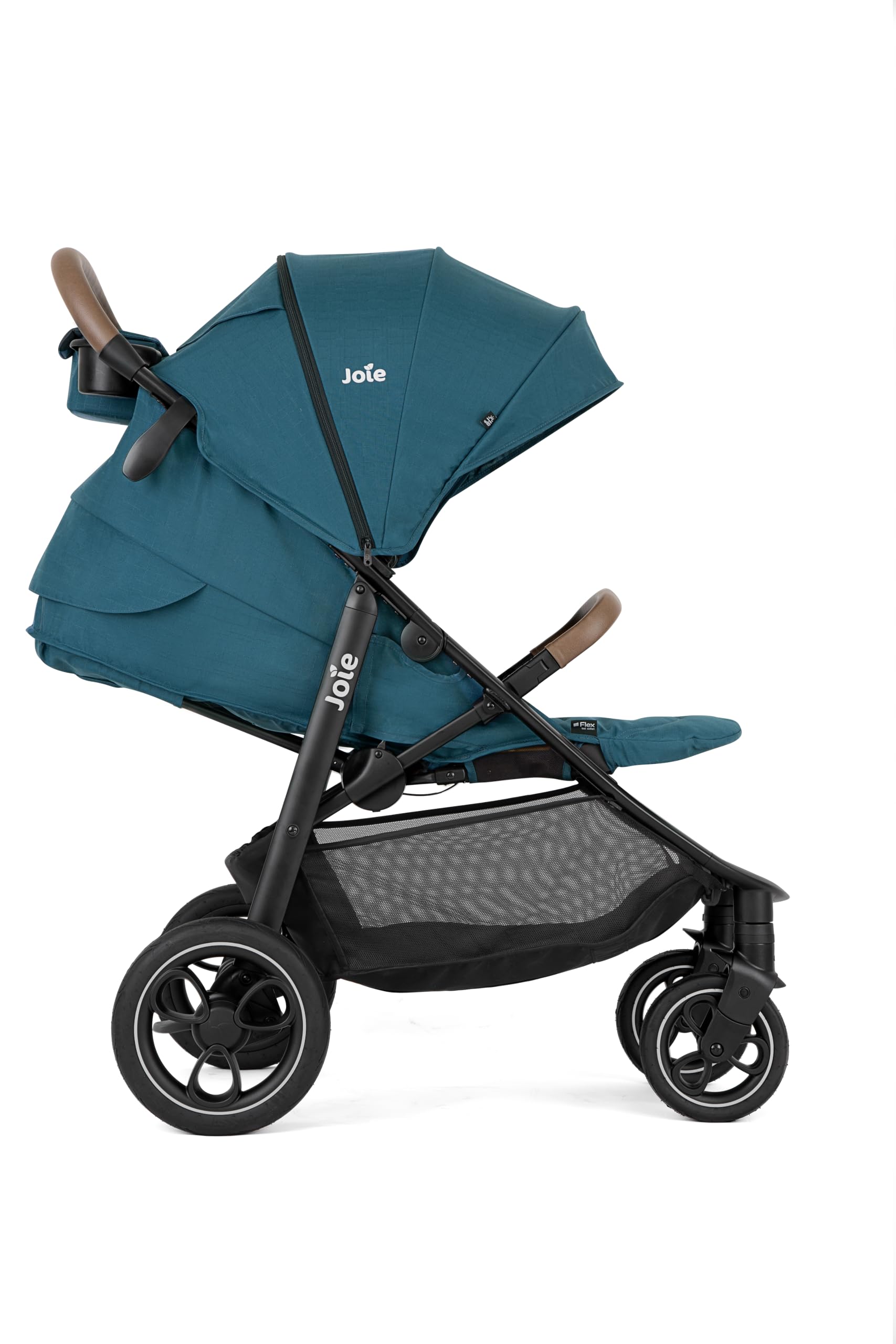 Wózki dziecięce marki Joie. Model Litetrax Litetrax Pro do 22 kg z rozkładaniem i rozkładaniem i ochroną przed deszczem, paw