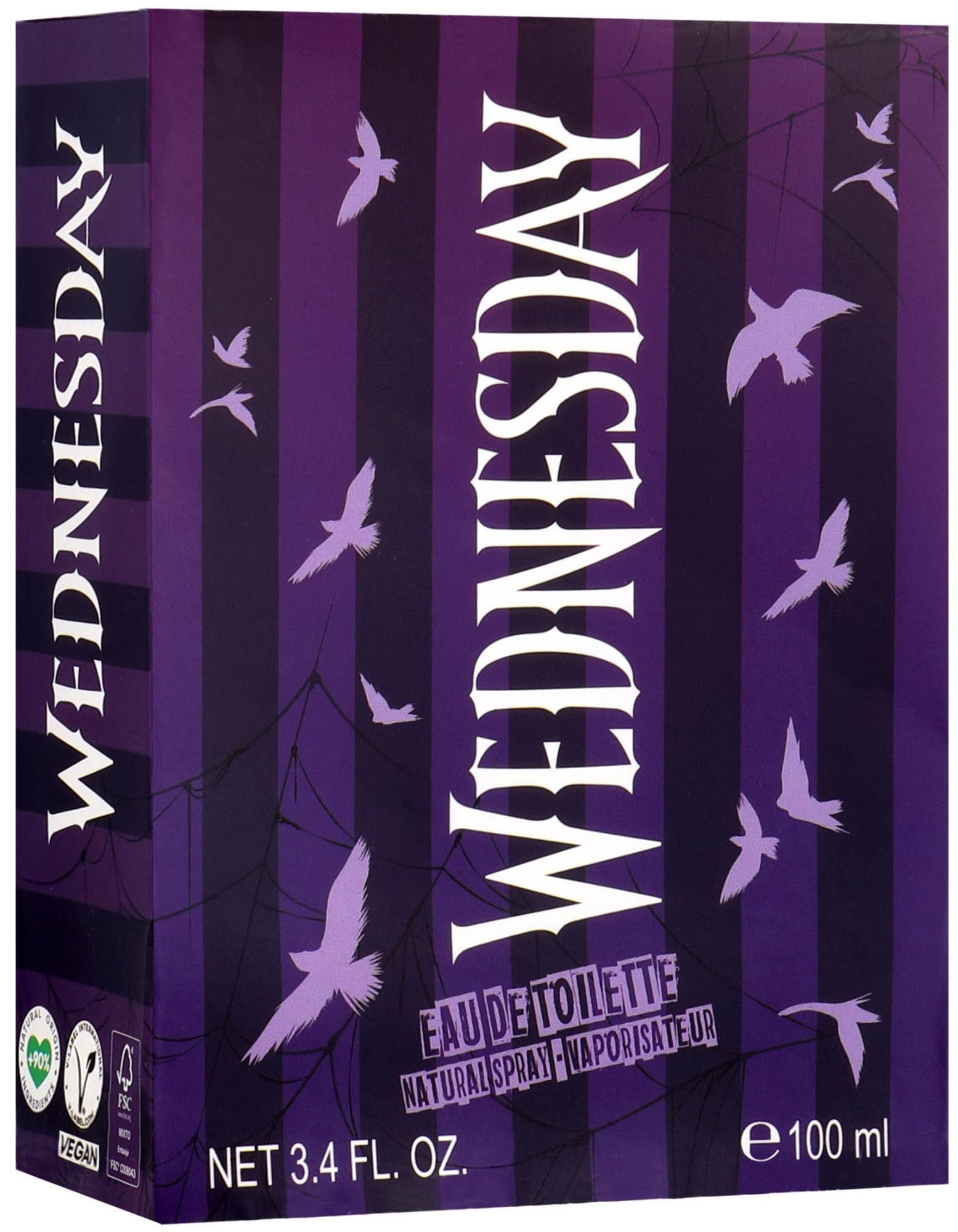Wednesday Eau de Toilette für Kinder und Jugendliche im Glas-Flakon, 100 ml