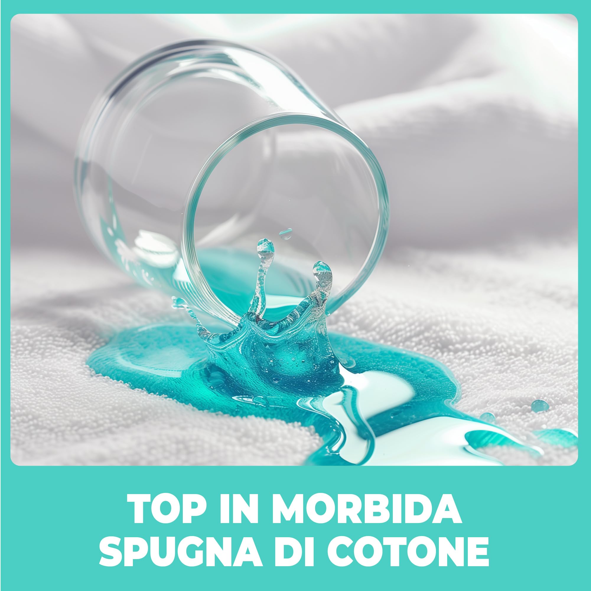 Coprimaterasso Matrimoniale Impermeabile 180x200 cm 2pz Lenzuolo in Cotone Cerata Letto King Protezione Salva Materasso Traversa Traspirante Antiacaro Anallergico Lavabile in Lavatrice con 4 Elastici